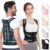 Fit Geno Back Brace Posture Corrector for Women and Men, Shoulder Straightener, Adjustable Full Back Support, Upper and Lower Back Pain Relief – Scoliosis, Hunchback, Thoracic, Spine Corrector (L)
