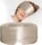 100% Mulberry Silk Sleep Mask, Large Eye Cover for Sleeping, Comfortable and Pressure-Free Sleeping Masks for Women Men, Completely Blackout (Taupe)