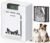 oneisall Air Purifiers for Home Pets with Double-Sided Washable HEPA Filters, Large Rooms Up to 2200Ft², Air Purifier for Dander, Odors, Allergens, Pet Fluff Hairs,Pollutants, Smoke, and Dust, PP02
