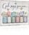 Inspirational Bible Verse Wall Art: God Says You Are Wall Sayings Flowers in Mason Jar Picture Print Christian Gift Quotes Poster for Women Girl Bedroom Decor 12″ x 15″