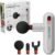 Sharper Image Powerboost Move – Mini Percussion Massage Gun| 4 Attachments, 4 Speeds, FSA Eligible| Full Body Back & Shoulder Massager| Deep Tissue Muscle Recovery| Portable Pain Relief Massage Tool