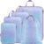 Cambond Compression Packing Cubes for Travel – Lightweight Expandable Travel Bags Luggage Organizers Travel Essentials Compression Cubes for Travel Space Saver for Carry on Suitcases Organizer