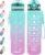Enerbone 32 oz Drinking Water Bottle with Times to Drink and Straw, Motivational with Carrying Strap, Leakproof BPA & Toxic Free, Ensure You Drink Enough Water for Fitness Gym Outdoor