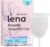 Lena Sensitive Menstrual Cup – Ultra Soft Medical-Grade Silicone Period Cups for Women Heavy Flow, Beginner-Friendly, Reusable 12-Hour Leak-Free Comfort & Feminine Care – Large, Clear