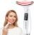 Red Light Therapy for Face & Neck, Face Massager Tool for Anti-Aging, Skin Facial Sculptor, 7-Color LED Phototherapy Device with Lifting, Heat & Vibration, Firming, Rechargeable Beauty Tool