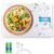MegaWise Precision Food Scale, 33lb Waterproof Rechargeable Digital Kitchen Scale, 1g/0.04oz Precise Graduation, Weight Grams and Ounces for Cooking Baking, 5 Units Conversion, Tare Function
