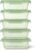 Ello Snap & Nest 10-Piece 4.5 Cup Plastic Meal Prep Set, Reusable Food Containers for Healthy Eating, Freezer, Dishwasher Safe, Sage