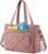 BAGSMART Lunch Bag Women Large Lunch Box Insulated Tote Bag with Multi-Pockets Quilted Puffy Tote for Work, Outdoors
