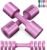 EAST MOUNT Adjustable Dumbbells 5 lb Dumbbells Set of 2 / Pair 10 lb Total Free Weights 6 in 1 Women Hand Weights for Home,Office,Gym Exercise Training 2lb 3lb 4lb 5lb Fast Adjust