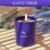 Lavender Candles for Home Scented, 8 oz Scented Candles Present, Purple Jar Wax, Made with Soy for Women, 45 Hour Long-Lasting Burn for Christmas Mom Girl Birthday Christmas Giving – 1 Pack
