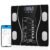 Bluetooth Smart Scale for Body Weight – Measures Weight, BMI, Body Fat, Muscle Mass | Bluetooth Sync to Fitness Apps | Accurate Home Health Monitor