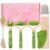 6Pcs Jade Roller for Face,Gua Sha Facial Tools for Women Natural Face Roller Massager Tool for Skincare, Makeup