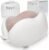Women’s Small Fitted Neck Pillow for Traveling, Memory Foam Travel Pillow, Travel Neck Pillows for Airplanes, Travel Essentials for Flying, Plane Pillow in Taupe and White