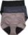 Hanes Women’s Comfort, Period Underwear Pack, Light Leaks Period Panties, Light Protection Underwear, 3-Pack