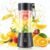 Portable Blender, Cordless Personal Smoothie Blender with USB Rechargeable & 6 Blades, Compact Mini Juicer Powerful Blending for Shakes Fruits Veggies Travel Home Office Gym Camping