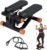 Stair Stepper with Resistance Bands for Home Exercise, Mini Stepper Machine for Indoor Fitness, Portable Home Gym Stepper for Full Body Workout, 300LBS Capacity