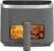 Sweetcrispy Air Fryer 4 Quart with Window, 1500W Digital Airfryer with 8 Presets, 60-Min Timer, Max 400°F, Auto Shut Off & Nonstick Dishwasher Safe Basket, Shake Reminder for Small Kitchen