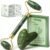 Face Roller & Gua Sha Facial Tools, Face Massager for Self Care, Jade Roller for face, Jawline Sculpting and Puffiness Reducing