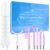 High Frequency Facial Wand – Uaike 6 in 1 Violet Portable Handheld High Frequency Facial Machine with 6 Pcs Purple Glass Tubes – at Home Face Skin Wand Device for Neck/Body/Hair/Face
