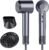aowoka Hair Dryer, 160000 RPM Professional High Speed Ionic Blow Dryer 500 Million Negative Ions & Heat-Control & Low Noise Hairdryer for Faster Drying, No Heat Damage, Travel with Diffuser（Grey）