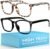 livho High Tech Blue Light Glasses – Advanced Blue Light Blocking Computer Glasses – Screen Fatigue & UV Protection