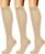 CHARMKING Compression Socks for Women & Men Circulation (3 Pairs) 15-20 mmHg is Best Support for Athletic Running Cycling