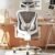 HOLLUDLE Ergonomic Mesh Office Chair – 3D Adjustable Lumbar Support & 3D Armrests, V-Shaped Back, Adjustable Desk Chair for Office & Home, White