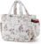 BAGSMART Lunch Bag for Women Small Floral Print Quilted Lunch Box Insulated Lightweight, Leakproof, Durable & Reusable Tote Bag for Work, Travel, Outdoor, Picnic