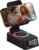 Cell Phone Stand with Bluetooth Speaker, White Noise Machine with 20 Soothing Sounds, Digital Alarm Clock for Bedroom, Bedside Desk Gadget, Gifts for Men Women, Dad, Teens, Cool Tech Gadgets
