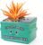 Emotional Support Dumpster Fire Desk Decor, Fake Plants in Ceramic Succulent Pots, Motivational Positive Thinking Office Desk Accessories, Funny Gifts for Women, Men, Coworkers