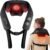 KNQZE Neck and Shoulder Massager with Heat, Cordless Back and Neck Massager, Upgraded Graphene Heating, 4D Shiatsu Deep Kneading Massage for Shoulder, Back,Leg,Pain Relief, Gift for Dad Mom (Black)