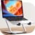 RIWUCT 2026 Ultra-Slim Portable Laptop Stand for Desk, Height Adjustable & Dual-Bar Support Laptop Riser Holder, Ventilated Computer Stand, Compatible with MacBook/Dell/HP(10-15.6″), Gifts for Men/Dad