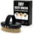 Serrento Dry Brush for Skin – Exfoliating Body Tool for Dry Brushing & Lymphatic Drainage, Natural, Firm Brush for Skin, with Anti-Slip Cotton Strap & Black Wooden Base, 2 in x 5 in
