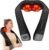 KNQZE Shiatsu Neck and Back Massager, Neck Massager with Heat 4D Deep Tissue Kneading Massage for Back Leg, Full Body Muscle Pain Relief, Ergonomic Design, Ideal Gift for Women Men, Not Cordless