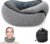 Travel Neck Pillow for Airplanes – 100% Memory Foam, 360° Head Support, Breathable & Washable Cover, Compact for Travel, Car & Flights