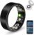 Smart Ring Health Tracker, Sleep&Exercise Monitor Heart Rate,Blood Oxygen,Fitness Trackers for Man&Women -Long Lasting Batteries,Waterproof Sleep Tracking Wearable (Black, 10)