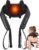 MASGRE Shiatsu Back and Neck Massager, Cordless Shoulder Massager with Heat, Electric Deep Tissue 3D Kneading Massage Pillow for Shoulder, Leg, Body Muscle Pain Relief, Gifts for Men Women