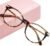 Gaoye Blue Light Blocking Glasses, Retro Round Eyewear Frame Anti Eyestrain Computer Glasses for Women Men (Tea Leopard/Transparent Lens)