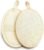 Natural Loofah Sponge Exfoliating Body Scrubber, Body Scrubbers for Shower,Made with Eco-Friendly and Biodegradable Shower Luffa Sponge – 2 Count (1 Pack)
