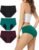 TANSTC Period Underwear for Women Heavy Flow Leakproof Menstrual Panties Postpartum Hipster Briefs 3 Pack