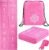 Foldable Yoga Mat for Women, Non Slip Exercise Mat for Home Gym, 5mm Travel Yoga Mats Set With Stretch Strap for Yoga Pilates and Fitness, 68″L x 24″W x 0.2 Inch Thick