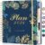 CAGIE 2026 Planner Weekly and Monthly​, Jan-Dec 2026 8.3 x 9.3 Inch Hardcover Spiral Bound, 13 Tabs and Pocket, Floral Daily Planner​ for Women, Perfect 2026 Yearly Calendar Planner​
