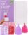 Pixie Menstrual Cups with Sterilizer – The Most Comfortable Soft Reusable Period Cup – Kills 99.9% of Germs with Clean Steam – Wash Your Cup in 3 Minutes! – Compact Sanitizer Kit for Feminine Care