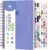 Clever Fox Dated Planner with Tabs 2026 – Weekly & Monthly Spiral Planner with Habit Tracker for Goal Setting & Time Management (Lavender)