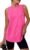 Womens Workout Tank Tops Lightweight Sleeveless Shirts for Women Loose Fit Tops for Athletic Running Tennis Yoga