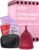 Pixie Cup – Soft, Safe, Reusable Menstrual Cup – Ranked 1 for The Best Tampon Alternative – 100% Medical-Grade Silicone Period Cup for Feminine Care – Buy One We Give One (XL)