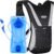 KUYOU Running Hydration Vest – Lightweight Insulated Hydration Backpack with 2L Water Bladder, Adjustable Chest Straps and Reflective Water Backpack for Running Marathon Race Hiking Cycling