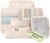 Vandel Space-Saving Compression Packing Cubes for Women, Men, 6-Pack Compressible Carry On Suit Case Organizer Luggage Packing Cubes for Travel Compression Organizer Bags for Luggage, Suitcase Cube