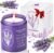 WarmEmbrace Lavender Scented Candles for Women, 7.5 oz Highly -Scented Soy Candle for Home Scented, Birthday Mothers Day Gifts for Mom, Housewarming Gift