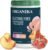 Organikа Electrolytes with Enhanced Collagen Powder for Women & Men – 13 oz – Strawberry Peach-Flavored Effervescent Electrolyte & Collagen Drink Mix – Deep Hydration, Mobility, Skin, Hair, & Nails
